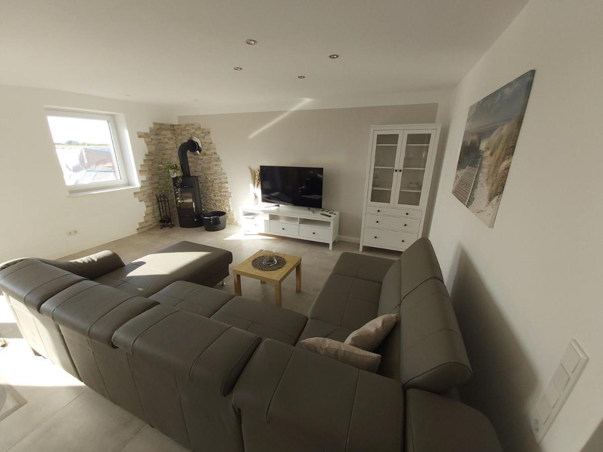 Neu! Ferienhaus Taja Niebuell Mit Sauna 外观 照片
