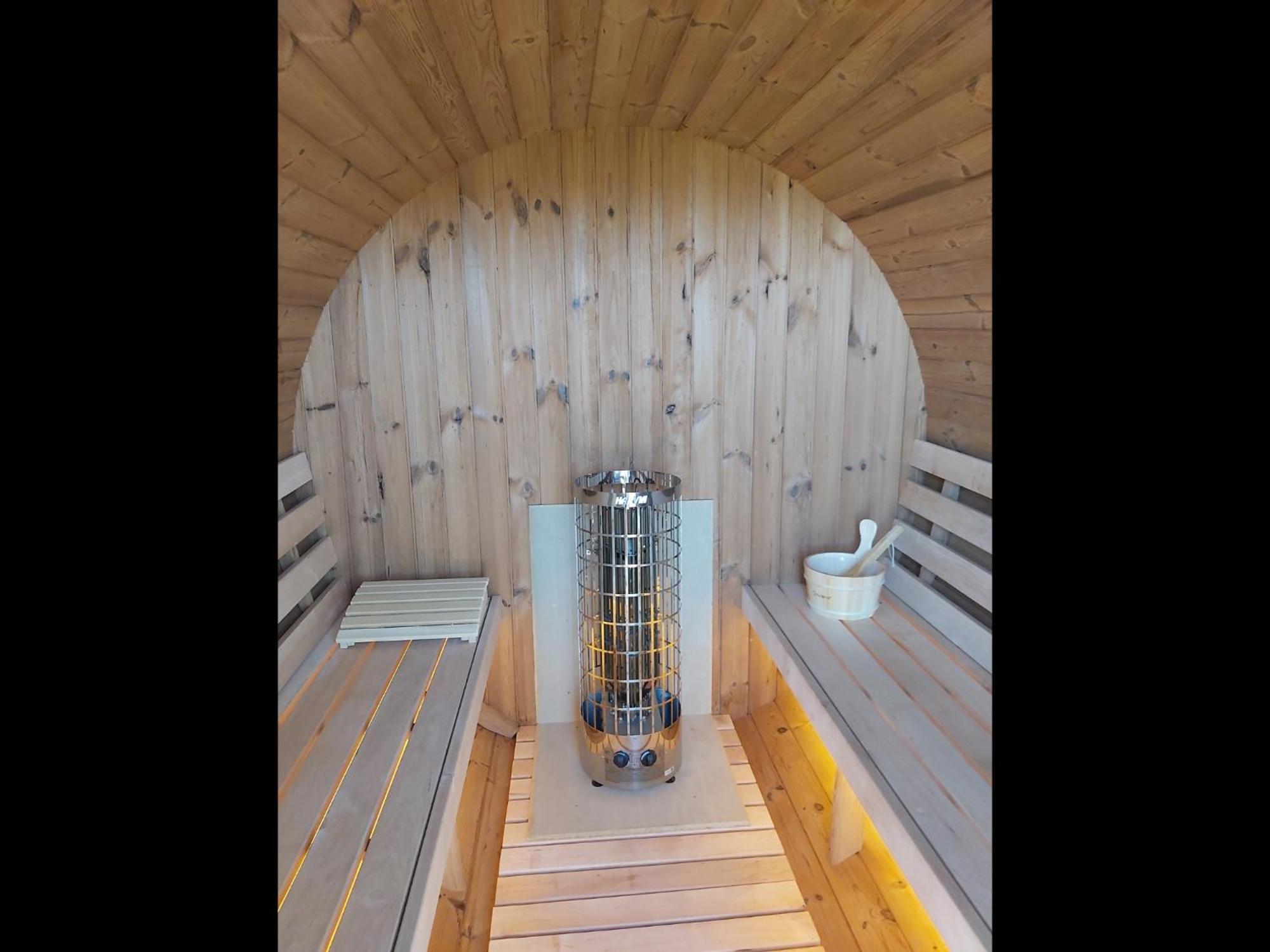 Neu! Ferienhaus Taja Niebuell Mit Sauna 外观 照片